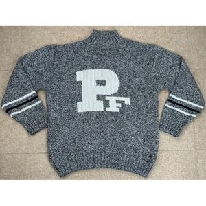 Phat Farm Vintage Men's Large P H Logo High Neck Long Sleeve‎ Sweater Size 3XL